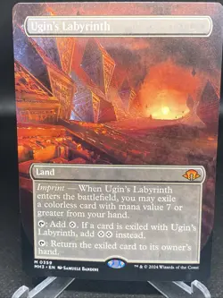 MTG Ugin's Labyrinth Borderless NM/M Modern Horizons 3 Mythic 0359 - Image 1