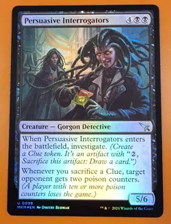 1x Persuasive Interrogators | FOIL | Murders at Karlov Manor | MTG Magic Cards - Image 1