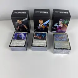 MTG Magic Gathering FINAL FANTASY Bulk Lot 3x Commander Deck Limit Terra 300+ - Image 1