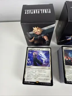 MTG Magic Gathering FINAL FANTASY Bulk Lot 3x Commander Deck Limit Terra 300+ - Image 2