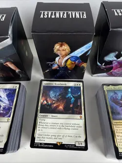 MTG Magic Gathering FINAL FANTASY Bulk Lot 3x Commander Deck Limit Terra 300+ - Image 3