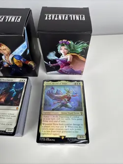 MTG Magic Gathering FINAL FANTASY Bulk Lot 3x Commander Deck Limit Terra 300+ - Image 4