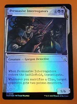 1x Persuasive Interrogators | FOIL Showcase | Murders at Karlov Manor | MTG - Image 1