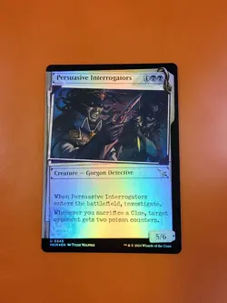 1x Persuasive Interrogators | FOIL Showcase | Murders at Karlov Manor | MTG - Image 3