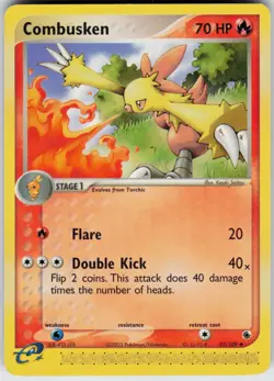 Pokemon TCG Combusken 27/109 Ruby and Sapphire Uncommon card Normal LP - Image 1