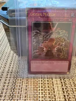 Yugioh! Gozen Match - RA04-EN134 - Quarter Century Secret Rare QCR - Image 2
