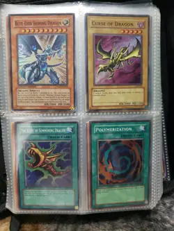 Huge Lot Vintage Yugioh Cards Binder Pokemon Tins Toys Anime Figure TP2 1st LOB - Image 2