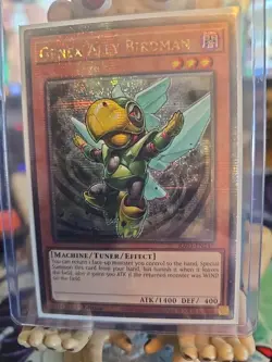 Yugioh! 1x Genex Ally Birdman RA03-EN247 Quarter Century Secret Rare 1st Ed NM - Image 2