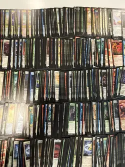HUGE Non-Foil Lot of 750 English Magic The Gathering MTG-ALL Final Fantasy C/R/U - Image 5
