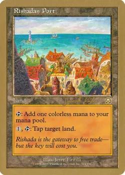 Rishadan Port JK 1x MtG World Championship Decks 2000 SP/NM - Image 1