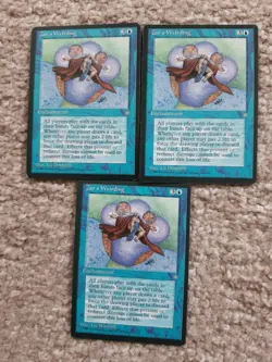 MTG 3 x Zur's Weirding - Ice Age - Image 1