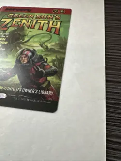 2x GREEN SUN'S ZENITH- Magic Edge Of Eternities MtG Special Guests 1 Mythic EoE - Image 4