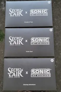 IN HAND SEALED! MtG Secret Lair x SONIC: Complete NON FOIL Set - Image 1