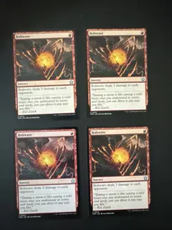 4X Boltwave Foundations Regular Play Set of 4 Magic The Gathering Free Shipping - Image 1