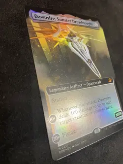 Dawnsire, Sunstar Dreadnought (Extended Art) Edge of Eternities Foil #351 MTG - Image 2