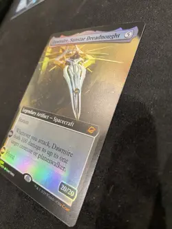 Dawnsire, Sunstar Dreadnought (Extended Art) Edge of Eternities Foil #351 MTG - Image 3