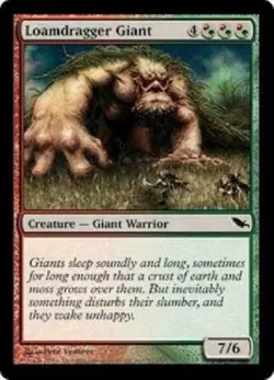 X4 Loamdragger Giant Shadowmoor Light Play MTG Magic DNA GAMES - Image 1