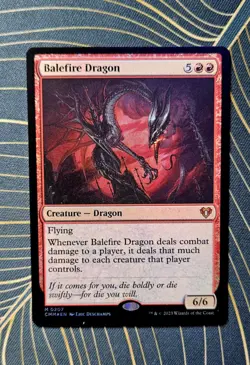 [FOIL] Balefire Dragon | Commander Masters (MTG) | NM EN - Image 1