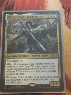 Zethi, Arcane Blademaster [Secret Lair: Universes Within] Near Mint - Image 3