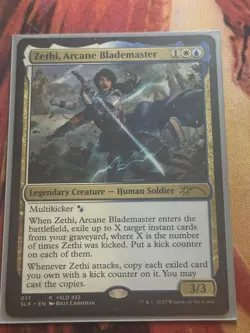 Zethi, Arcane Blademaster [Secret Lair: Universes Within] Near Mint - Image 5