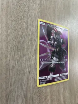 Pokemon TCG Armored Mewtwo Holo Black Star Promo SM228 - Image 2