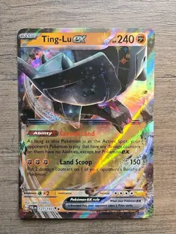 Pokemon TCG Ting-Lu ex 127/193 Ultra Rare Paldea Evolved NM - Image 1