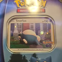 Pokemon Pokemon GO Tin Snorlax Sword & Shield Factory Sealed - Image 2