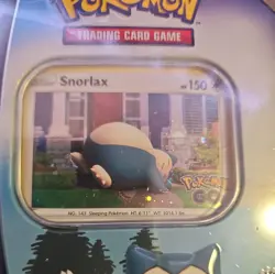 Pokemon Pokemon GO Tin Snorlax Sword & Shield Factory Sealed - Image 3
