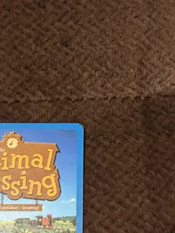 Animal Crossing E-Reader Card - Scan This Card, Man! 2002 04-E001 - Image 4