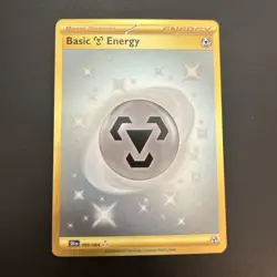 Basic Metal Energy 099/064 Gold Secret Rare 2024 Shrouded Fable Pokemon Card NM - Image 1