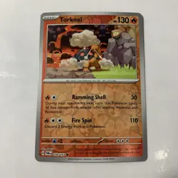Torkoal 030/167 S&V: Twilight Masquerade Pokemon TCG (REVERSE HOLO) - Image 1