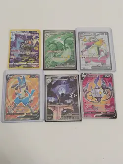 Pokemon Serperior Full Art/Lampent Illustration Rare/Promo/Full Art Holo Cards - Image 1