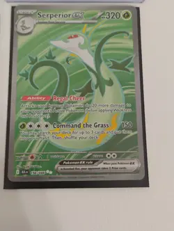 Pokemon Serperior Full Art/Lampent Illustration Rare/Promo/Full Art Holo Cards - Image 2