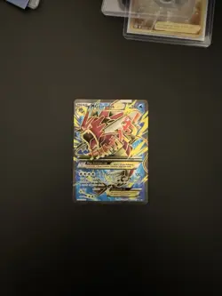 Pokemon Mega M Gyarados EX Full Art Ultra Holo Rare Card 115/122 Breakpoint - Image 2