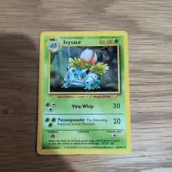 Pokemon TCG Ivysaur Base Set, Unlimited Uncommon Card 30/102 - Image 1