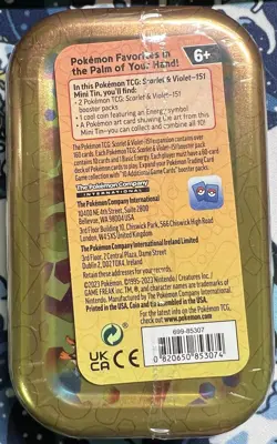 Pokemon 151 Mini Tin Factory Sealed Dragonite & Vileplume 2x 151 Packs - Image 2