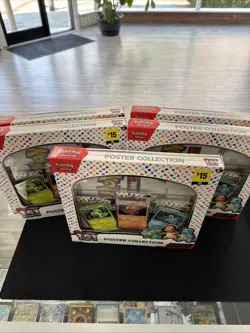 Lot Of 5 Nintendo Pokemon TCG Scarlet & Violet 151 Poster Collection Boxes 820650853166 - Image 2