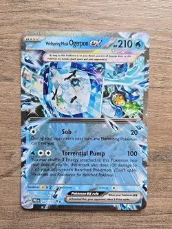 Pokemon TCG Wellspring Mask Ogerpon ex 064/167 Twilight Masquerade Ultra Rare NM - Image 1