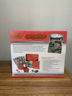 Elite Trainer Box Scarlet & Violet ETB Pokemon Koraidon Red New Sealed - Image 2
