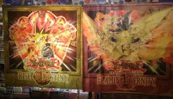 Yu-Gi-Oh! Promotional Banner lot of 2 displays 4ft x 4ft - Image 1
