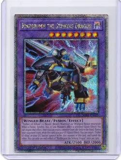 RA02-EN025 Rindbrumm the Striking Dragon Quarter Century Secret Rare YuGiOh! - Image 1