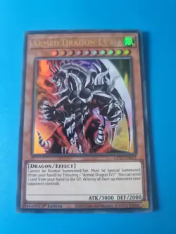 GFTP-EN075 Armed Dragon LV10 Ultra Rare 1st Edition Mint YuGiOh Card - Image 1