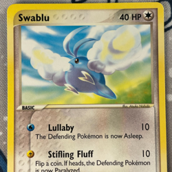 Swablu 75/97 Non Holo EX Dragon Pokemon Card Vintage 2003 NM - Image 2