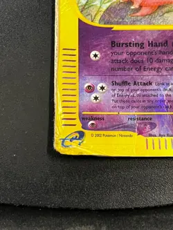 Slowking 34/147 - Aquapolis Reverse Holo Rare Vintage Pokemon Card DMG e-Reader - Image 2