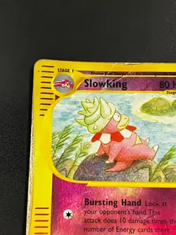 Slowking 34/147 - Aquapolis Reverse Holo Rare Vintage Pokemon Card DMG e-Reader - Image 5