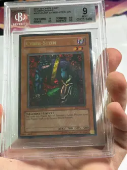 Yugioh BGS 9 MINT Cyber-Stein SJC-EN001 Ultra Rare Prize Card Promo *8369 - Image 4