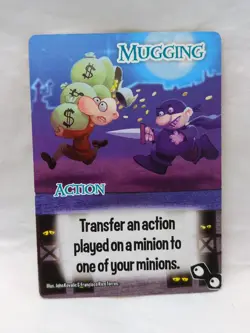 Smash Up Mugging Board Game Promo Card - Image 1