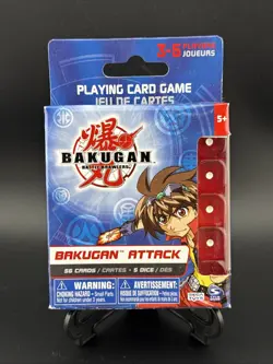 Bakugan Battle Brawlers Game Bakugan Attack Playing Card Game - Image 1