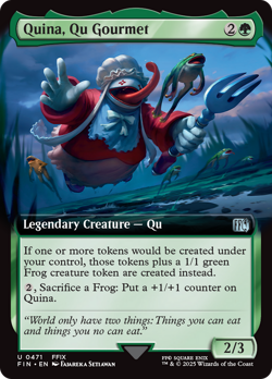 Quina, Qu Gourmet (Extended Art) Final Fantasy NM Uncommon CARD ABUGames - Image 1