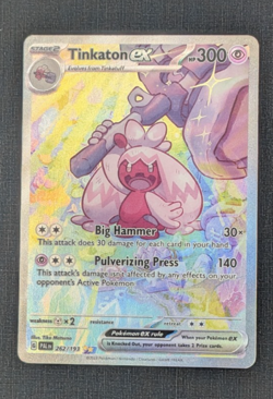 Tinkaton ex - 262/193 - Pokemon Paldea Evolved Special Illustration Rare Card LP - Image 1